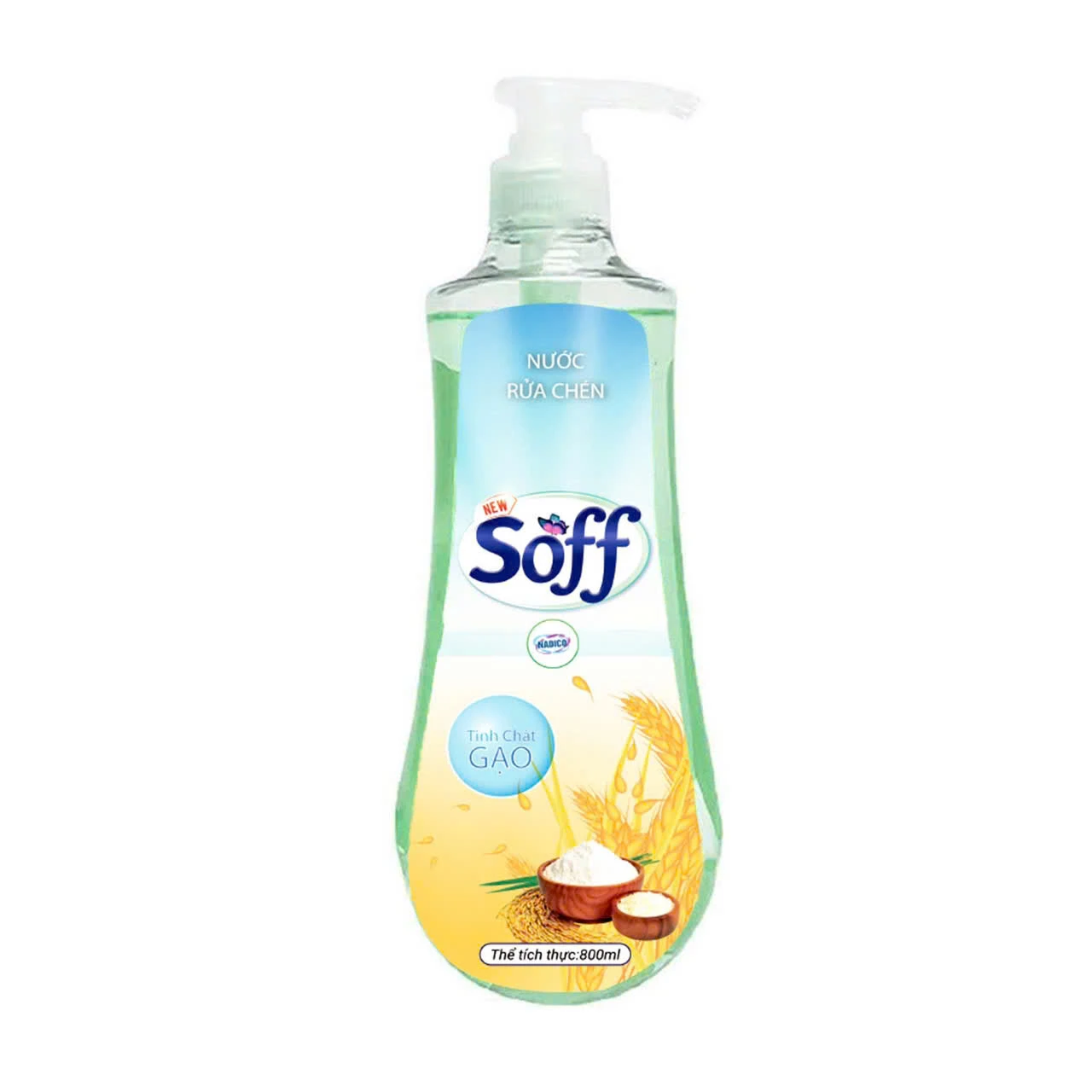Nước rửa chén Soff Chiết xuất gạo